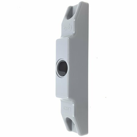 GROTE Bracket, Mounting, Lamp, Micronova Surface, Gray, 5.87 In. X 1 In. X 1.16 In. 42070